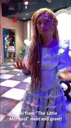 Ariel From “The Little Mermaid” Live-Action Film Meet and Greet at Disney’s Hollywood Studios