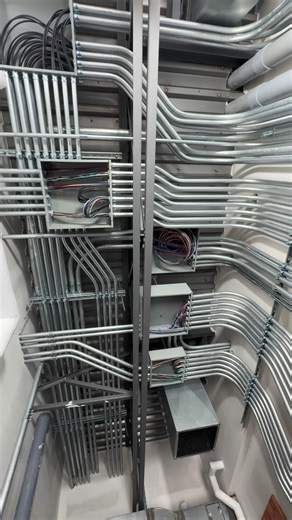 Josh Vincent on Instagram: "Battery Powered Conduit Bender . Say what you want about this tool, but it is pretty darn slick. Consistent bends make conduit runs look clean and professional 🤘🏼 . #electrician #conduit #electrical"