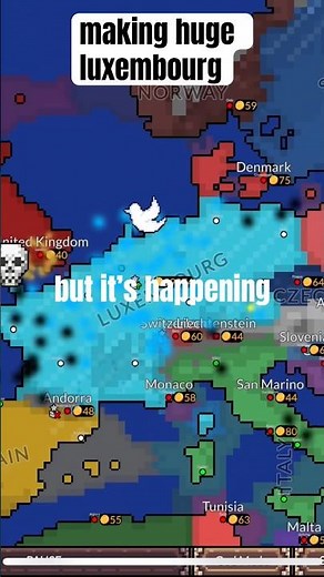 I made Luxembourg the strongest country in the world in Ages of Conflict