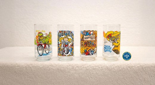 Vintage 1981 Mcdonald's Muppets Drinking Glasses, the Great Muppet Caper Collector Series - Etsy