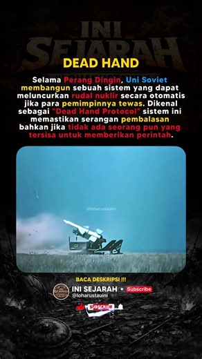 #loharustauini Sistem Nuklir ‘Dead Hand’ yang Bisa Membalas Tanpa Manusia #inisejarah #sejarahdunia