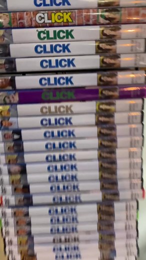 Our DVD collection. #CLICKBAIT #clicktok #movies | Click Movie