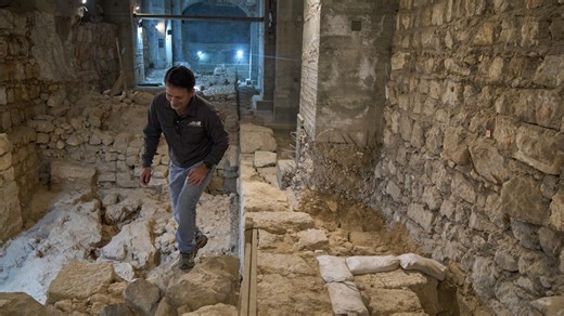 Archaeologists uncover intact section of ancient Jerusalem wall from Hanukkah era