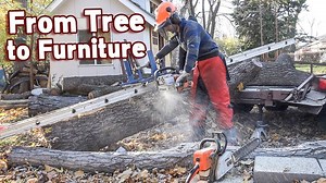 147K views · 1.7K reactions | Turning a Walnut Tree into a Sideboard | Matt Cremona | Facebook