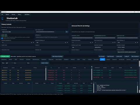ShadowLab | Open Source Cyber Defense Platform - Overview | ulfat ibadov
