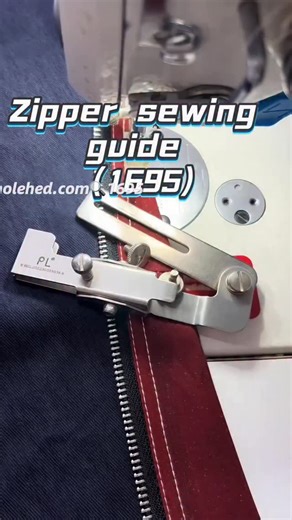 WHOLEHEARTED Sewing Tutorials & Tools | Zipper sewing guide (1695). #Wholeheartedapparel#ReliablePartsSupplier #HighQualitySewingParts #DurableSewingAccessories... | Instagram