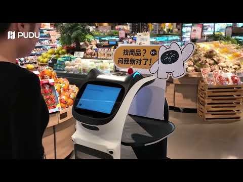 Pudu Robotics BellaBot Pro AI Retail Assistant