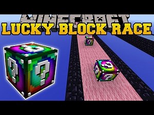 Minecraft: EPIC SPIRAL LUCKY BLOCK RACE - Lucky Block Mod - Modded Mini-Game