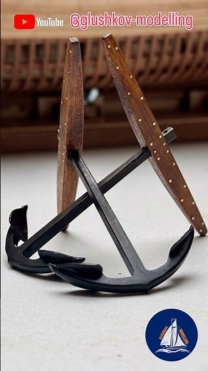 Le Requin 1750 anchors ⚓️ #scalemodel #lerequin #shipmodel #model