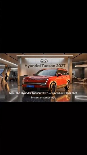 2027 Hyundai Tucson Revealed 🔥 Bold New Design, Interior & Hybrid Power!