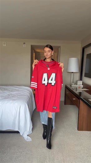 Kristin Juszczyk on Instagram: "My type of jersey ✂️🧵"