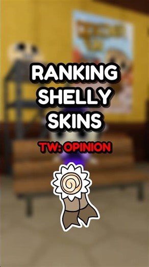 Ranking Shelly Skins | Dandy's World #dandysworld #dandysworldroblox #roblox