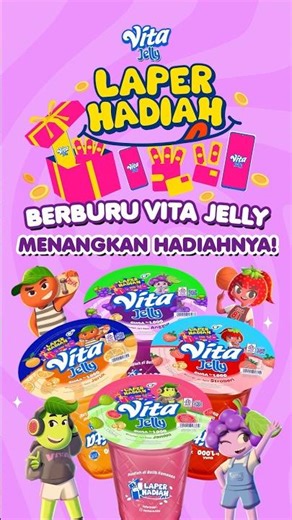 Beli Vita Jelly Drink bisa dapet hadiahh!! 🎉🙌🏻