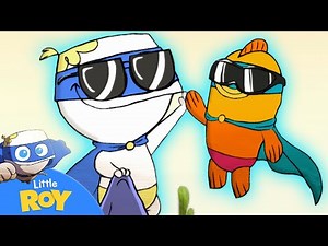 Little Roy - Staying Cool | Cartoons for Kids
