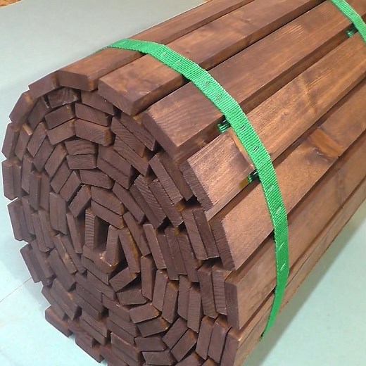 DIY Roll Out Wooden Curved Garden Pathway | DIY & Crafts