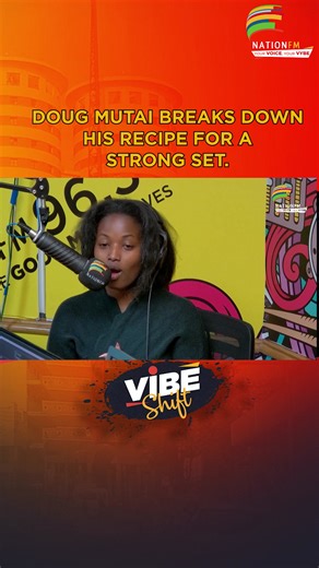 24 reactions | Doug Mutai reveals his formula for a successful set. Part 5 | Nation FM | Facebook