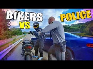 BIKERS VS COPS - Motorcycles chased by Police Compilation 2025