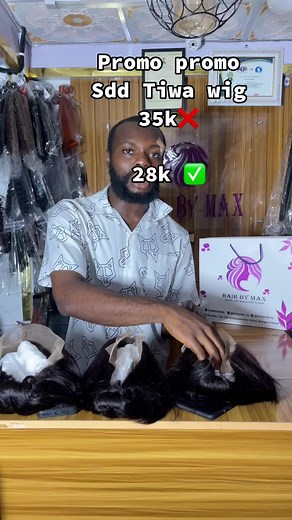 DM or Whatspp 08055539854 to place an order Or visit our outlet at No. 170 broad street, opposite UBA headquarters ATM gallery, Lagos island Delivery fee: Within Nigeria: N2,000 to 4,000 Outside Nigeria: | $48 | £38 | €44 Payment: we accept payment in ($ DOLLAR, £ POUNDS, € EURO and NAIRA) . . . . #hairbymax #hair #wig #balogunmarket #balogunhairvendor #balogunhairseller #lagoshairvendor
