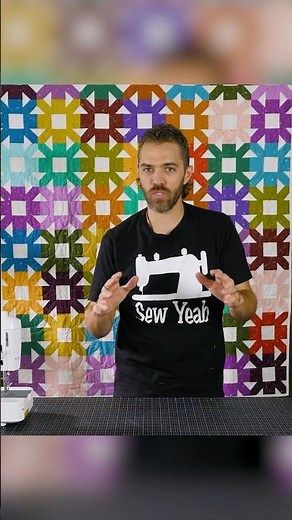 Vibrant, Versatile, and Very Easy Quilt #shorts