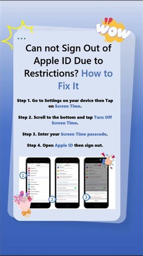 Apple ID Sign Out Not Available on iPhone? Fix the Disabled Option