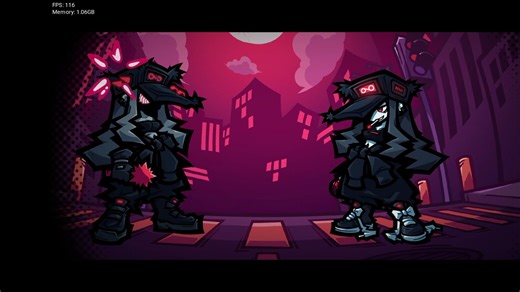 虚幻？现实？FNF超酷模组 vs gang