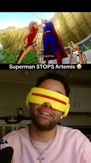 Superman is SUCH a scary person to face omg 😭 but Diana was READY to beat on his aah after doing that to Artemis 😭 Kara would have joined in too! But Supergirl voices her opinion, she’s happy on Themyscira, she’s learned a lot, made friends, Wonder Woman is a greag mentor too, Superman just has to let her make her own decisions! #superman #supermanbatmanapocalypse #dccomics #c4nti #fyp
