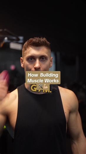 How Building Muscle Works 🛠️💪🏼 #fitnessmotivation #bodybuilding #bodybuildingathlete #musclebuilding #gainmuscle #teambodybuilding