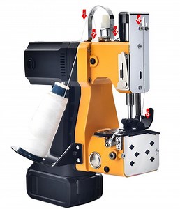 [Hot Item] Portable Small Sack Sewing Machine Mini Handheld Rice Bag Sewing Sealing Machine