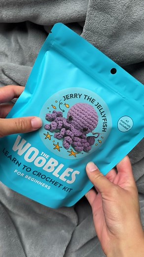 Meet Jerry the Jellyfish: The Cutest Crochet Wooble in Town!