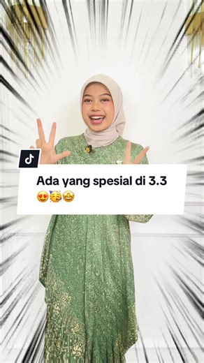 Rayakan 3.3 dengan koleksi terbaik dari Kinnas ✨ Hanya di 3.3 Freya Mahogany dan Sage kini READY STOCK dan siap kirim. Mau dapet harga paling cuan info detail bahannya? Join Live sekarang juga! Jangan sampe telat dan kehabisan yaa 😭🔥 #kurungmelayu #promo #batikmodern #kinnasbatik #rayaalakinnas