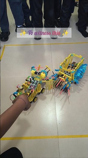 Robotics Event ✨🏆Welcome to the Ultimate ROBO SUMO Battle!Tiny robots…