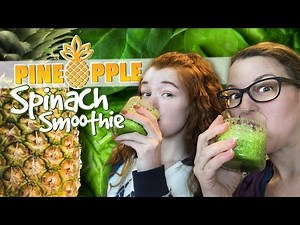 Pineapple Spinach Smoothie Recipe | Easy Vegan Smoothie Recipe