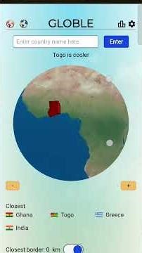 today's globle #geographythroughmaps #countries #geography #earth #globle