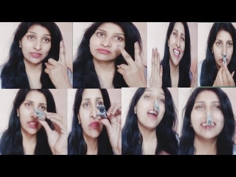 @Beautiful girl#nose pinch 2 song challenge video 🙈😂😂😂 challengevideo#familyvlog
