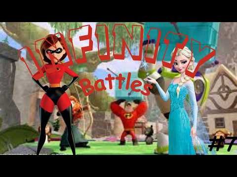 Elastigirl vs Elsa (Disney Infinity 1.0 - Wii)