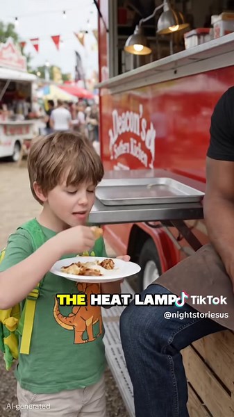 Black Food Truck Cook Gave His Last Meal to a Hungry Kid… Got Reported… Then the Festival Founder Walked Back #kindness #respect #lifelesson
