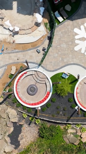 Things are taking shape outside as Lucas Lagoons enters the final stretch of the massive pool build! Our beautifully finished courtyard is already a hit with guests, and soon you'll be able to enjoy the stunning new pool area as well. Stay tuned for more updates and get ready to jump into a whole new level of luxury and fun at The Inn at Christmas Place! . . . . . Designer / GC: @LucasLagoons 📸: @ForefrontMedia865 | The Inn at Christmas Place