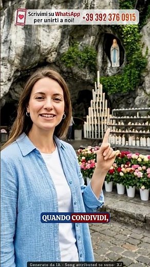 Something beautiful is about to happen to you. I send you a blessing from Our Lady of Lourdes.