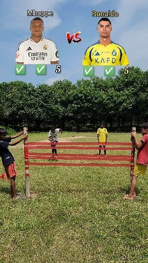 26K views · 467 reactions | Mbappe vs Ronaldo ⚡ SPEED CHALLENGE #speed #challenge #ronaldo #mbappe | Tohidul Team | Facebook