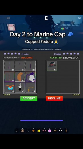 Now im miles closer 🥳 #roblox #gaming #gpo #grandpieceonline #marinecap #nickeh30 #gpofedora