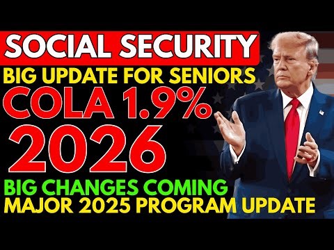 December 2025: Major Benefits Changes Explained — What Seniors Must Know (Social Secuirty Update)