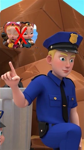 Ocean Rescue Team Saves Sea Animals | Police Officer Song | Rosoo Rhymes #shorts