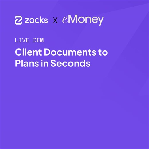Zocks extracts client details from documents and populates your CRM and planning systems instantly | Zocks