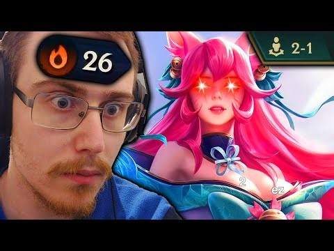 I GOT AN AHRI AT 2-1 AND WENT ON A 26 WIN STREAK! TFT SET 15