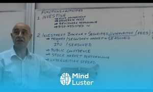 Mind Luster - Learn Financial Markets and Institutions Lecture 33