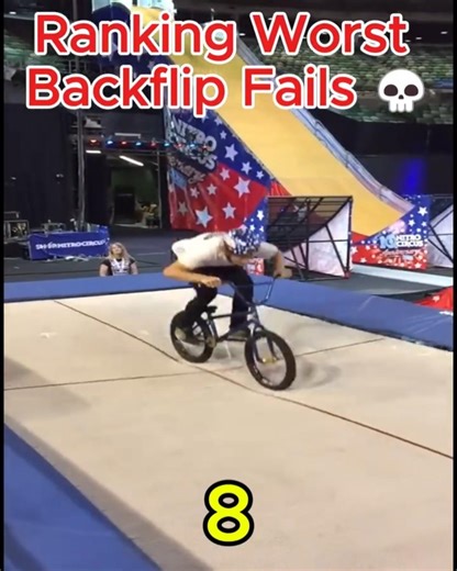 Ranking Worst Backflip Fails 💀😂 #backflip #fails #ranking #shorts #funny #comedyshorts