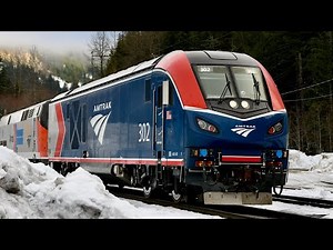 First Run: Amtrak ALC-42 Siemens Charger Locomotive 302