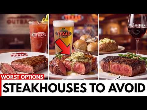 8 Steakhouses To AVOID At All Costs (And The 2 That Are ACTUALLY Worth It)
