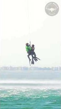 U.S. Air Force Rescue Mission Off the Coast of Italy