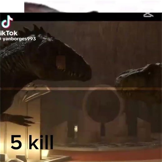 jurassic park/world kill counts spino rex and giga